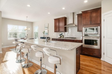 Located in Ballantrae Woods, this beautifully designed home on Golf Club of Dublin in Ohio - for sale on GolfHomes.com, golf home, golf lot