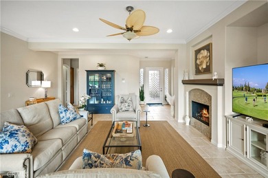 Premier Tamarisk model in ideal position overlooking the 11th on Golf Club At La Quinta in California - for sale on GolfHomes.com, golf home, golf lot