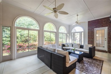 You drive up the hill and there it is, an all-brick beauty on Polo Golf and Country Club in Georgia - for sale on GolfHomes.com, golf home, golf lot