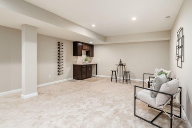 Located in Ballantrae Woods, this beautifully designed home on Golf Club of Dublin in Ohio - for sale on GolfHomes.com, golf home, golf lot