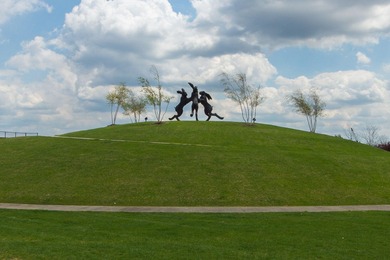 Located in Ballantrae Woods, this beautifully designed home on Golf Club of Dublin in Ohio - for sale on GolfHomes.com, golf home, golf lot