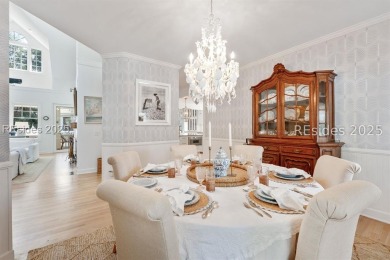Southern Living meets Lowcountry beach life! This stunning 5BR/5 on Palmetto Dunes Golf Course and Resort in South Carolina - for sale on GolfHomes.com, golf home, golf lot