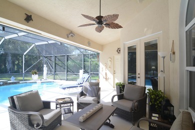 Stunning 3 bedroom, 3.5 pool home situated on an estate lot on Meadowood Golf and Tennis Club in Florida - for sale on GolfHomes.com, golf home, golf lot