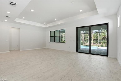 Brand new construction, never lived in, perfectly positioned on on Valencia Golf and Country Club in Florida - for sale on GolfHomes.com, golf home, golf lot