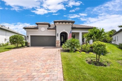 Welcome to this exquisite 3 bedroom + den, 2 bathroom single on Calusa Pines Golf Club in Florida - for sale on GolfHomes.com, golf home, golf lot