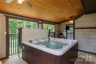 Beautiful Black Mountain home convenient to the back nine of the on Black Mountain Golf Course in North Carolina - for sale on GolfHomes.com, golf home, golf lot