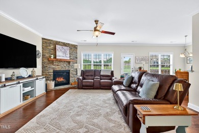 You will fall in love with this low maintenance all brick home on The Challenge Golf Club in North Carolina - for sale on GolfHomes.com, golf home, golf lot