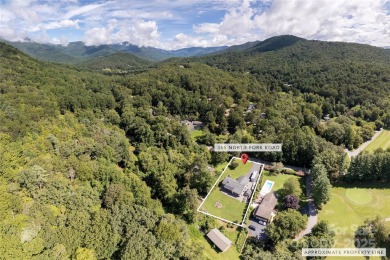 Beautiful Black Mountain home convenient to the back nine of the on Black Mountain Golf Course in North Carolina - for sale on GolfHomes.com, golf home, golf lot
