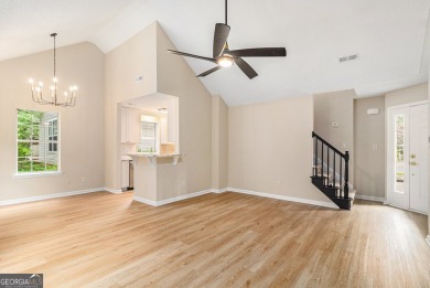 Step into this beautifully updated 3 bedroom, 2 bath on Canongate At Flat Creek Club in Georgia - for sale on GolfHomes.com, golf home, golf lot