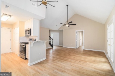Step into this beautifully updated 3 bedroom, 2 bath on Canongate At Flat Creek Club in Georgia - for sale on GolfHomes.com, golf home, golf lot