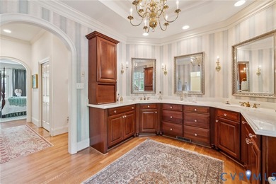 13901 Dunkeld Terrace is privately positioned just off the 6th on Salisbury Country Club in Virginia - for sale on GolfHomes.com, golf home, golf lot