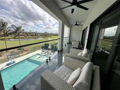 Top-notch luxury home construction. A turnkey, three-story on ChampionsGate Golf Resort in Florida - for sale on GolfHomes.com, golf home, golf lot