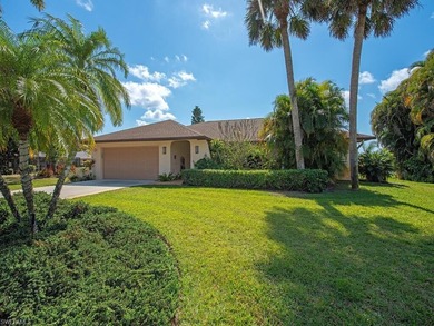 Set on a quiet cul-de-sac in Lely Country Club, this 3-bedroom on Royal Palm Golf Club in Florida - for sale on GolfHomes.com, golf home, golf lot