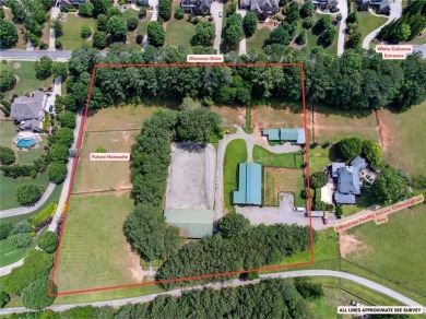 Rare opportunity to own an equestrian property in sought-after on White Columns Country Club in Georgia - for sale on GolfHomes.com, golf home, golf lot