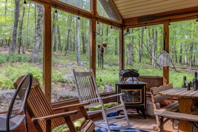 Welcome to 'Evening Shade', a charming, furnished cabin nestled on Alpine Lake Resort in West Virginia - for sale on GolfHomes.com, golf home, golf lot