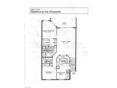 Great location and spectacular views! This gorgeous first-floor on Vineyards Golf and Country Club in Florida - for sale on GolfHomes.com, golf home, golf lot