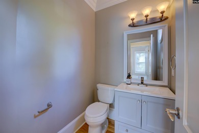 Tucked at the end of a quiet cul-de-sac, this stunning all-brick on The Members Club At Woodcreek in South Carolina - for sale on GolfHomes.com, golf home, golf lot