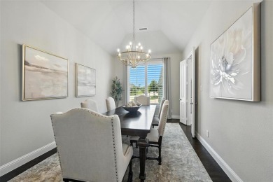 Backed by sweeping golf course views and designed with both on Lantana Golf Club in Texas - for sale on GolfHomes.com, golf home, golf lot