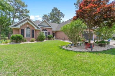 Discover this stunning brick home on just under half an acre on Carolina Shores Golf Course in North Carolina - for sale on GolfHomes.com, golf home, golf lot