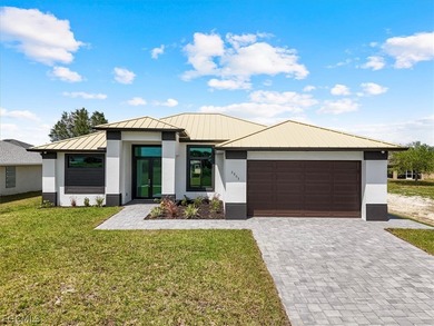 Experience elevated Florida living in this exceptional new on Burnt Store Golf Club in Florida - for sale on GolfHomes.com, golf home, golf lot