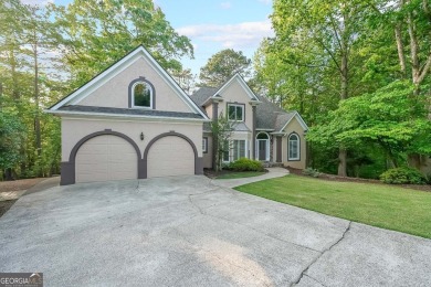 Stately custom European hard coat stucco traditional on on Canongate At Eagle Watch Golf Club in Georgia - for sale on GolfHomes.com, golf home, golf lot