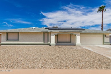 Experience the charm and comfort of this single-story home w/ on Quail Run Golf Course in Arizona - for sale on GolfHomes.com, golf home, golf lot