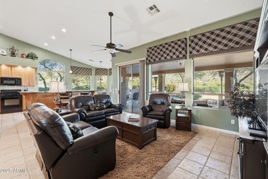 This rare, custom Ocotillo floor plan is masterfully designed to on Gold Canyon Golf Resort  in Arizona - for sale on GolfHomes.com, golf home, golf lot