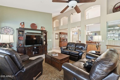 This rare, custom Ocotillo floor plan is masterfully designed to on Gold Canyon Golf Resort  in Arizona - for sale on GolfHomes.com, golf home, golf lot