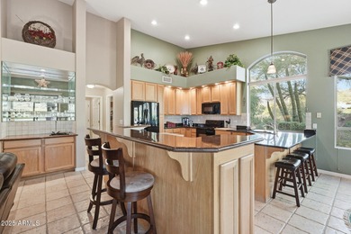 This rare, custom Ocotillo floor plan is masterfully designed to on Gold Canyon Golf Resort  in Arizona - for sale on GolfHomes.com, golf home, golf lot