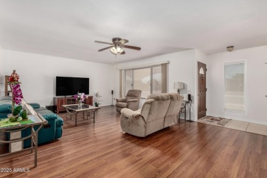 Experience the charm and comfort of this single-story home w/ on Quail Run Golf Course in Arizona - for sale on GolfHomes.com, golf home, golf lot
