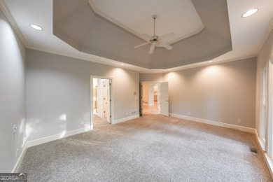 Stately custom European hard coat stucco traditional on on Canongate At Eagle Watch Golf Club in Georgia - for sale on GolfHomes.com, golf home, golf lot