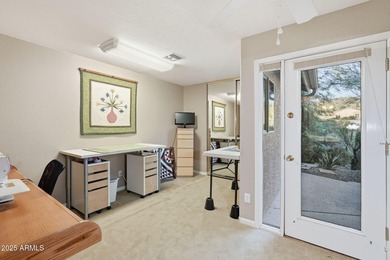 This rare, custom Ocotillo floor plan is masterfully designed to on Gold Canyon Golf Resort  in Arizona - for sale on GolfHomes.com, golf home, golf lot