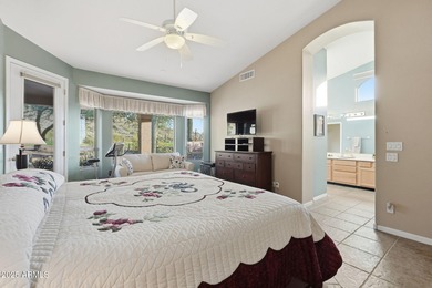 This rare, custom Ocotillo floor plan is masterfully designed to on Gold Canyon Golf Resort  in Arizona - for sale on GolfHomes.com, golf home, golf lot