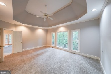 Stately custom European hard coat stucco traditional on on Canongate At Eagle Watch Golf Club in Georgia - for sale on GolfHomes.com, golf home, golf lot
