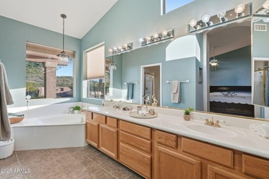 This rare, custom Ocotillo floor plan is masterfully designed to on Gold Canyon Golf Resort  in Arizona - for sale on GolfHomes.com, golf home, golf lot
