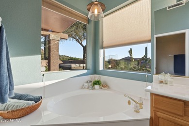 This rare, custom Ocotillo floor plan is masterfully designed to on Gold Canyon Golf Resort  in Arizona - for sale on GolfHomes.com, golf home, golf lot