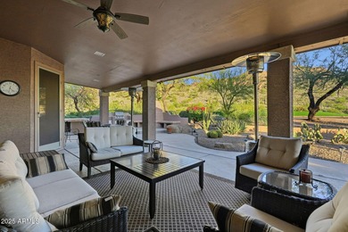 This rare, custom Ocotillo floor plan is masterfully designed to on Gold Canyon Golf Resort  in Arizona - for sale on GolfHomes.com, golf home, golf lot