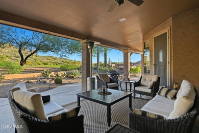 This rare, custom Ocotillo floor plan is masterfully designed to on Gold Canyon Golf Resort  in Arizona - for sale on GolfHomes.com, golf home, golf lot