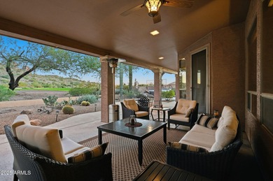 This rare, custom Ocotillo floor plan is masterfully designed to on Gold Canyon Golf Resort  in Arizona - for sale on GolfHomes.com, golf home, golf lot