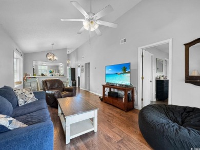 Welcome to this well-maintained 2-bedroom, 2-bath end unit on Heron Point Golf Club in South Carolina - for sale on GolfHomes.com, golf home, golf lot