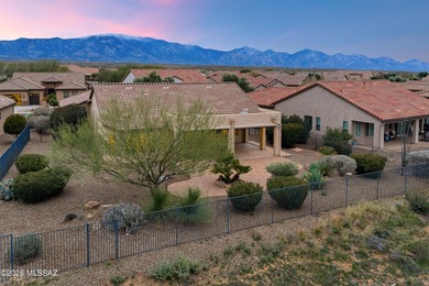 Panoramic desert, golf course + Tortolita Mountain views from on Saddlebrooke Ranch Golf Club in Arizona - for sale on GolfHomes.com, golf home, golf lot