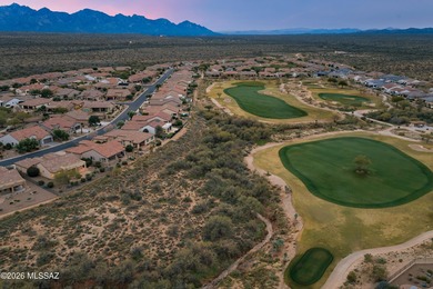 Panoramic desert, golf course + Tortolita Mountain views from on Saddlebrooke Ranch Golf Club in Arizona - for sale on GolfHomes.com, golf home, golf lot