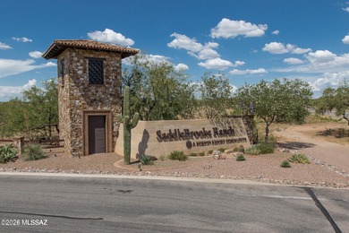 Panoramic desert, golf course + Tortolita Mountain views from on Saddlebrooke Ranch Golf Club in Arizona - for sale on GolfHomes.com, golf home, golf lot
