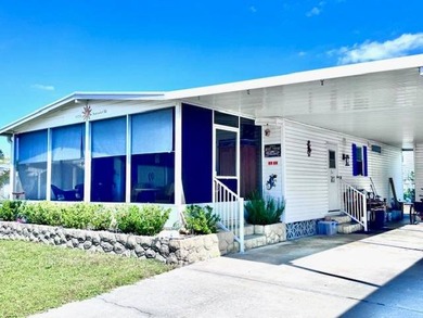 This cozy house is in the very desirable 55+ Old Bridge Village on Riverbend Golf and Country Club in Florida - for sale on GolfHomes.com, golf home, golf lot