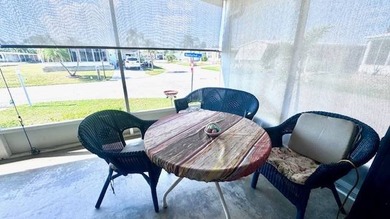 This cozy house is in the very desirable 55+ Old Bridge Village on Riverbend Golf and Country Club in Florida - for sale on GolfHomes.com, golf home, golf lot