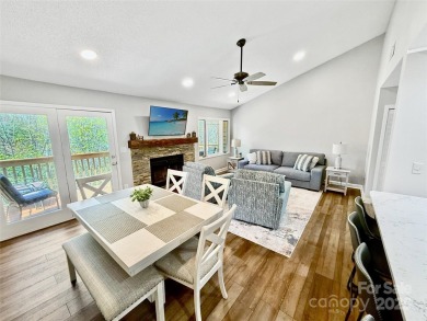 Newly renovated with brand new furnishings, fresh interior paint on Rumbling Bald Resort on Lake Lure in North Carolina - for sale on GolfHomes.com, golf home, golf lot