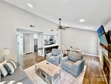 Newly renovated with brand new furnishings, fresh interior paint on Rumbling Bald Resort on Lake Lure in North Carolina - for sale on GolfHomes.com, golf home, golf lot