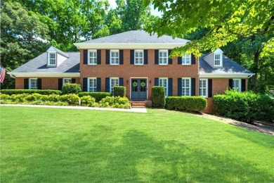 Welcome to this beautifully appointed home located in the highly on Country Club of Roswell in Georgia - for sale on GolfHomes.com, golf home, golf lot