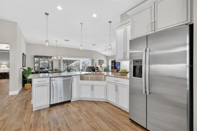 STUNNING 3/2 Designer BLOCK and STUCCO Gardenia with PAVER FRONT on Pennbrooke Fairways in Florida - for sale on GolfHomes.com, golf home, golf lot