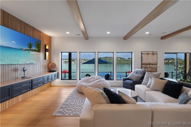 Dive into luxury at this breathtaking new build in Porto Cima on The Club At Porto Cima in Missouri - for sale on GolfHomes.com, golf home, golf lot